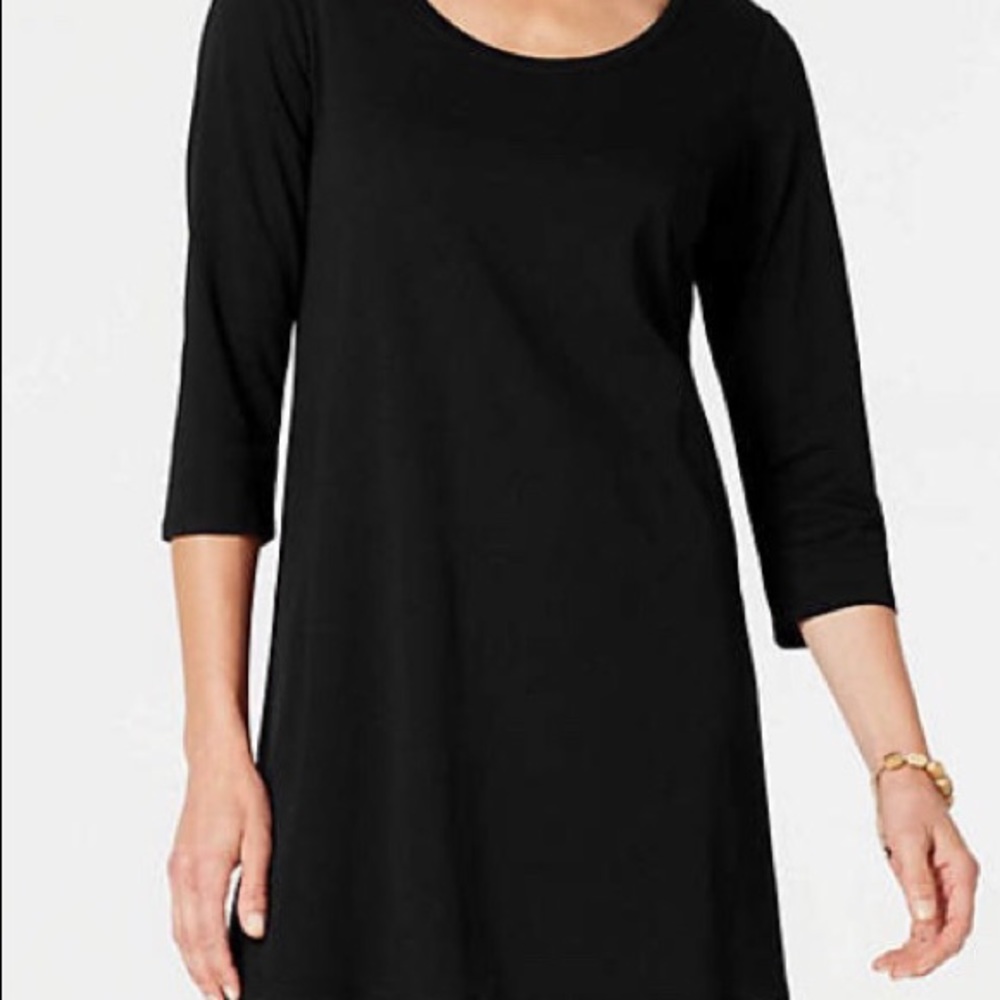 J. Jill Black Ponte Tunic, XS